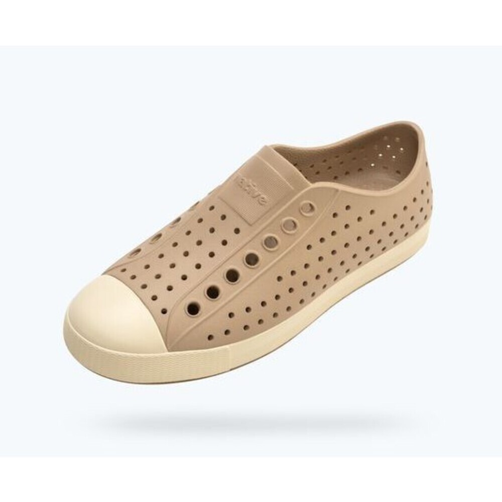 Native Shoes Jefferson Sneakers Unisex US 6 Tan Perforated Casual Shoes ZOGG1115